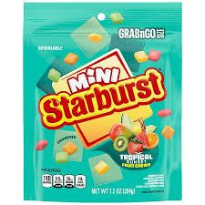 STARBURST MINI TROPICAL SUNSET STAND UP BAG