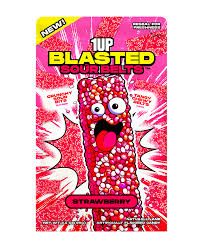 1 UP BLASTED SOUR BELTS STRAWBERRY