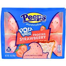 PEEP POP TARTS STRAWBERRY 10 PACK