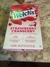 WELCHS STRAWBERRY CRANBERRY SINGLES TO GO