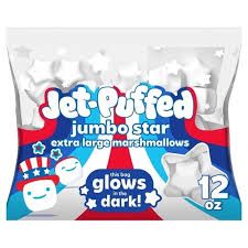 JET PUFFED JUMBO STAR EXTRA LARGE MARSHMALLOWS