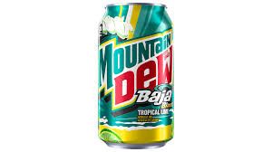MOUNTAIN DEW BAJA BLAST TROPICAL LIME