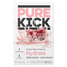 PURE KICK HYDRATE ARCTIC WAVE CHERRY SINGLES TO GO