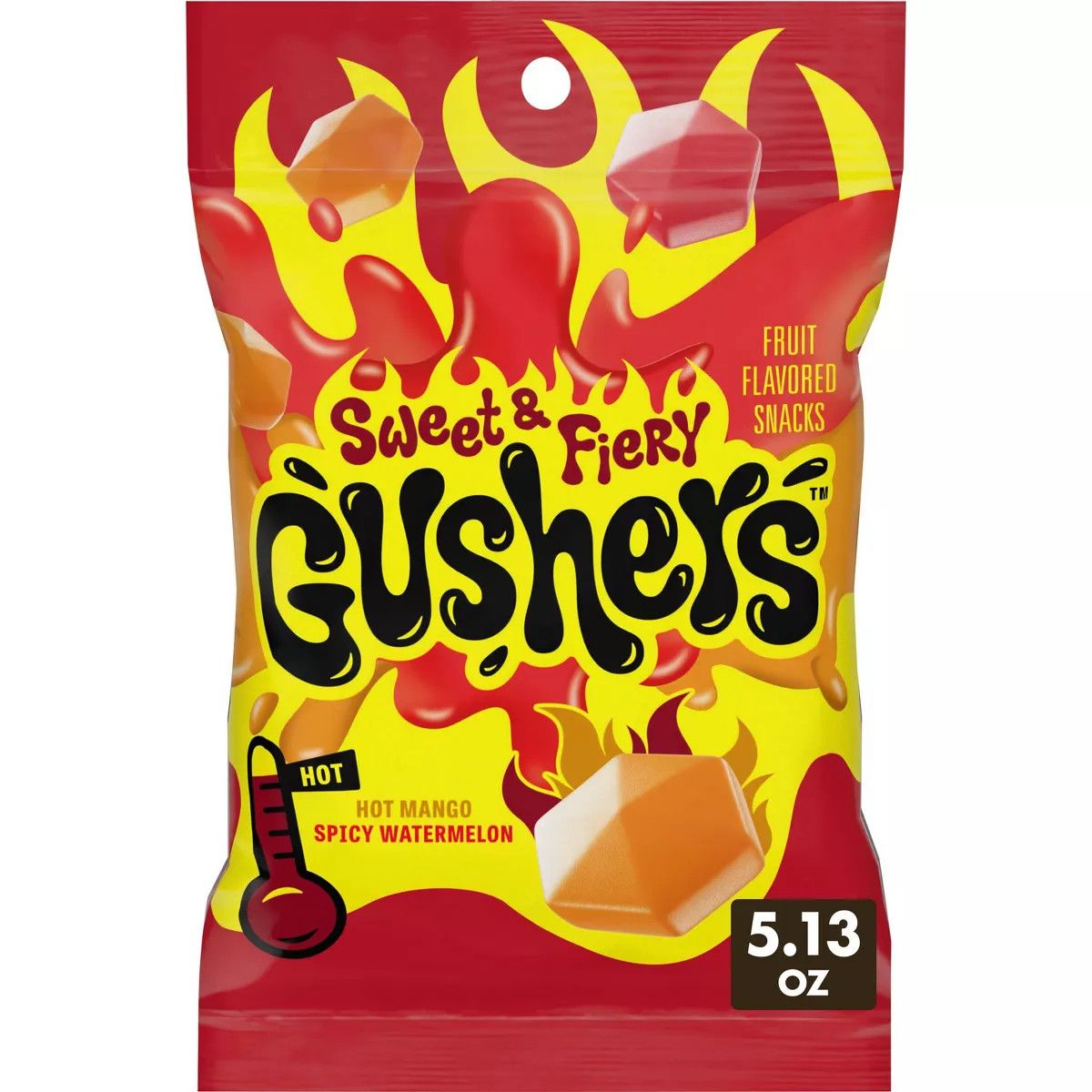 GUSHERS SWEET &amp; FIERY 5.13 OZ