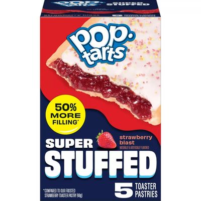 POP TARTS SUPER STUFFED FROSTED STRAWBERRY BLAST 5 CT