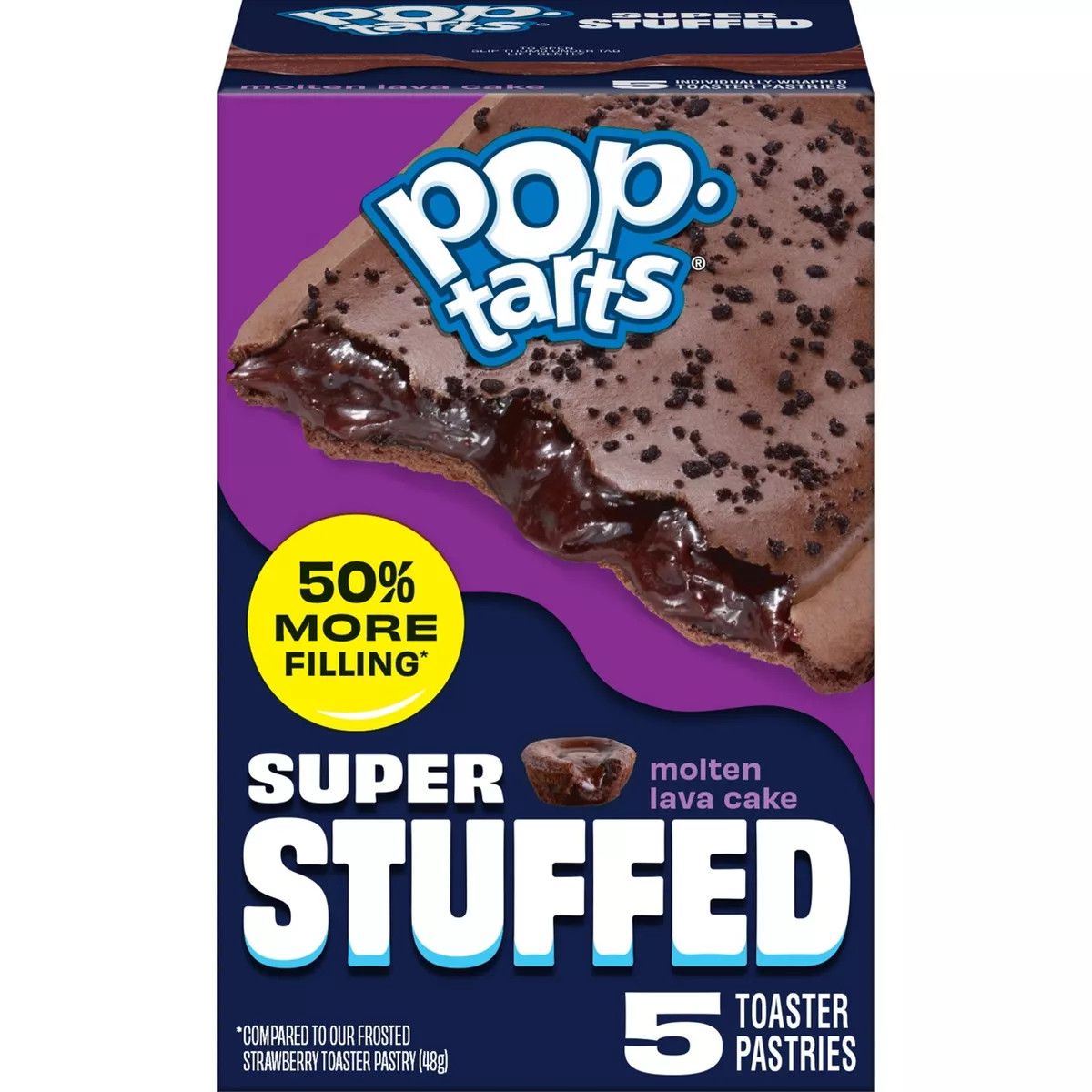 POP TARTS SUPER STUFFED FROSTED MOLTEN LAVA 5 CT