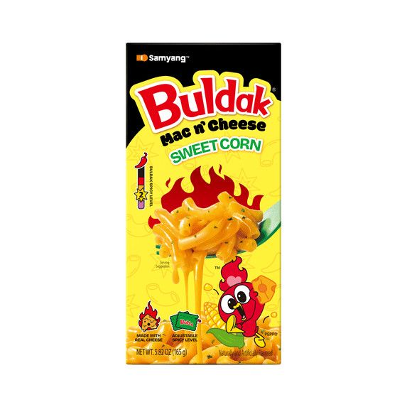 BULDAK MAC &amp; CHEESE SWEET CORN FLAVOUR