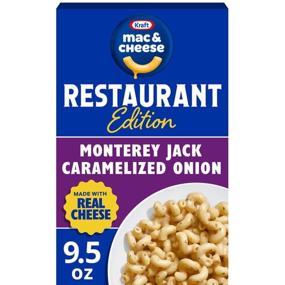 MAC &amp; CHEESE RESTAURANT EDITION MONTEREY JACK CARAMELIZED ONION