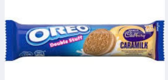 OREO DOUBLE STUFF CARAMILK COOKIES COOKIES (AUSTRALIA)