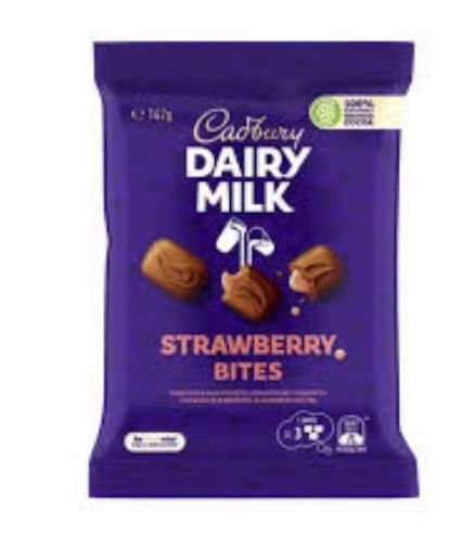 CADBURY DAIRY MILK STRAWBERRY BITES 142G