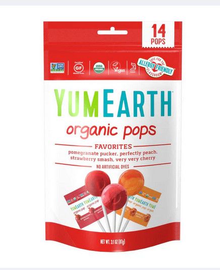 YUM EARTH ORGANIC POPS 3.1OZ