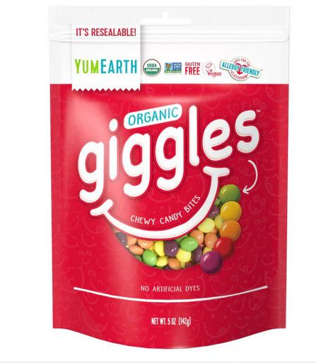 YUM EARTH ORGANIC GIGGLES 5OZ