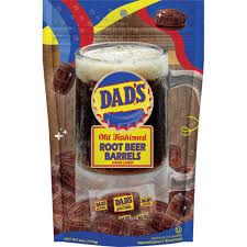 DADS ROOT BEER BARRELS 6 OZ POUCH