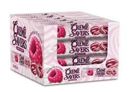 CREME SAVERS ROLLS RASPBERRIES AND CREME - 1 ROLL