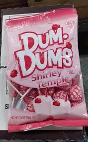 DUM DUMS SHIRLEY TEMPLE LOLLIPOPS