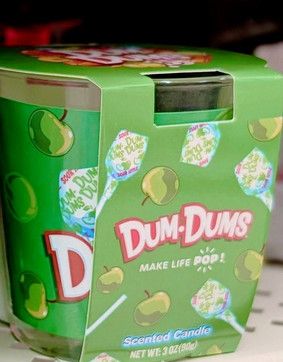 DUM DUM GREEN APPLE SCENTED CANDLE