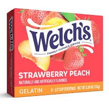 WELCHS STRAWBERRY PEACH GELATIN