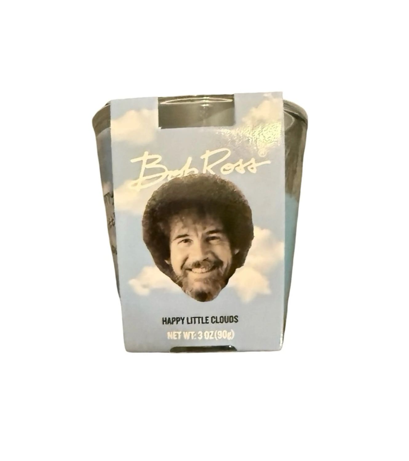 BOB ROSS HAPPY LITTLE CLOUDS SCENTED CANDLE