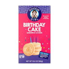 GOODIE GIRL BIRTHDAY CAKE SANDWICH COOKIES (GLUTEN FREE)