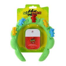 SOUR PATCH CANDY HEADBAND AND WATERMELON HAND SANITIZER