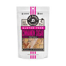 POP DADDY CINNAMON SUGAR GLUTEN FREE PRETZELS