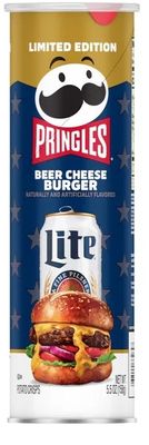PRINGLES BEER CHEESE BURGER