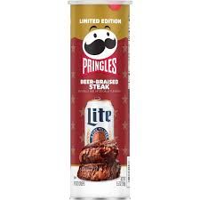 PRINGLES BEER-BRAISED STEAK