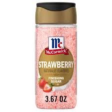 MCCORMICK STRAWBERRY FINISHING SUGAR