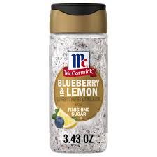 MCCORMICK BLUEBERRY &amp; LEMON FINISHING SUGAR