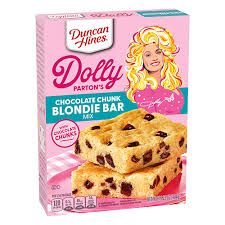 DOLLY PARTON CHOCOLATE CHUNK BLONDIE BAR MIX