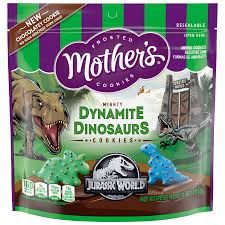 MOTHERS CHOCOLATE DYNAMITE DINOSAURS COOKIES