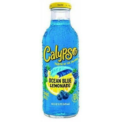 CALYPSO OCEAN  LEMONADE SODA GLASS BOTTLE