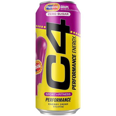 GRAPE POPSICLE C4 SODA CAN