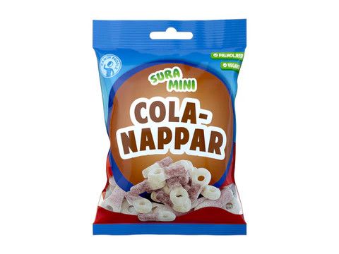 CANDY PEOPLE SOUR MINI COLA PACIFIERS 70G (VEGAN, GELATIN  &amp; GLUTEN FREE)