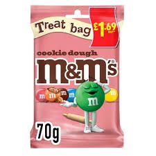 M&amp;M'S COOKIE DOUGH MILK CHOCOLATE 70G