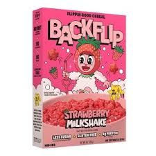 BACKFLIP STRAWBERRY MILKSHAKE GLUTEN FREE CEREAL