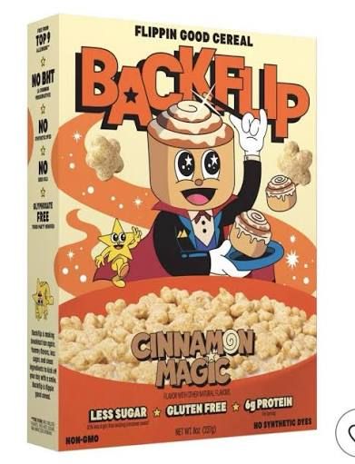 BACKFLIP CINNAMON MAGIC GLUTEN FREE CEREAL