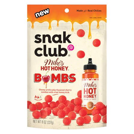 SNAK CLUB MIKE'S HOT HONEY BOMBS