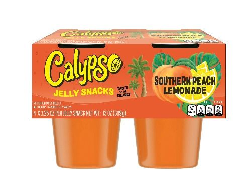 CALYPSO SOUTHERN PEACH LEMONADE  FLAVORED JUICY GELS