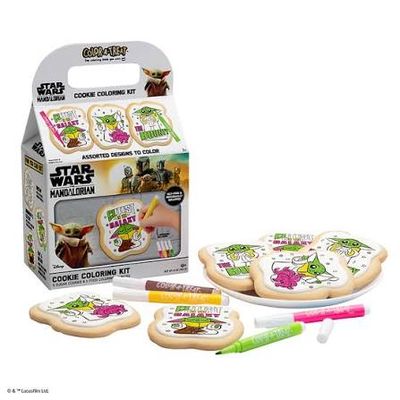 STAR WARS MANDALORIAN COOKIE COLORING KIT