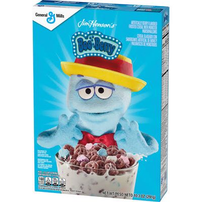 JIM HENSONS BOO BERRY CEREAL