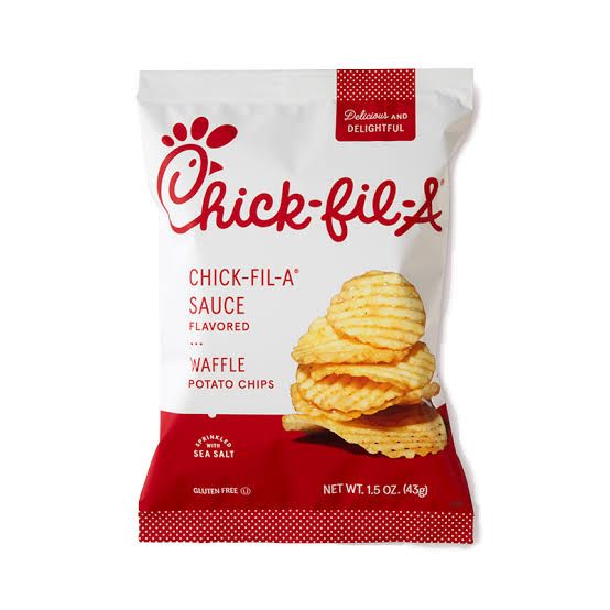 CHICK FIL A SAUCE FLAVORED WAFFLE POTATO CHIPS