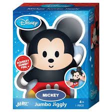 DISNEY MICKEY  JUMBO JIGGLY SQUEEZY GUMMY FEEL
