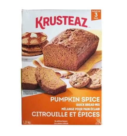 KRUSTEAZ PUMPKIN SPICE QUICK BREAD MIX