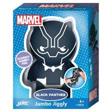 MARVEL BLACK PANTHER JUMBO JIGGLY SQUEEZY GUMMY FEEL
