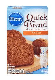 Pilsbury Quick Bread Pumpkin