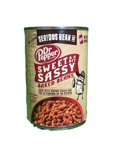 DR PEPPER SWEET AND SASSY BAKED BEANS