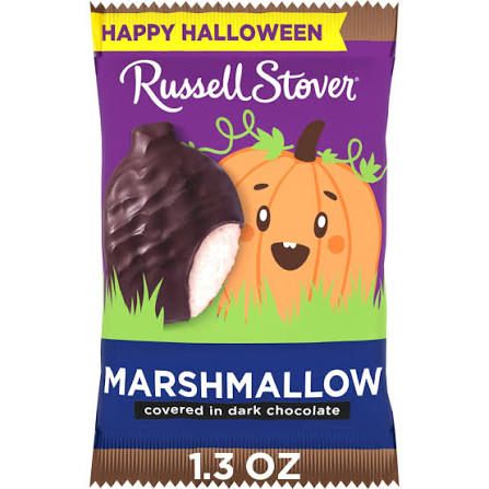 RUSSELL STOVER MARSHMALLOW PUMPKIN DARK CHOCOLATE