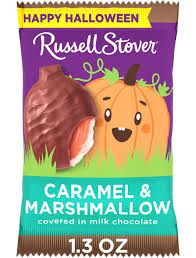 RUSSELL STOVER CARAMEL &amp; MARSHMALLOW PUMPKIN