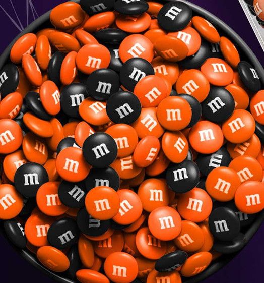 Halloween M&amp;M's Black and Orange m&amp;ms 150gram